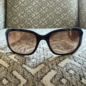 Coach Lexi Dark Tortoise Sunglasses with Gradient Brown Lenses